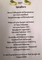 Bergwirtschaft Hohmatt menu