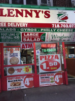 Lenny's Pizzeria outside