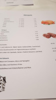 Restaurant Schönegg menu