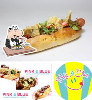 Pink Blue food