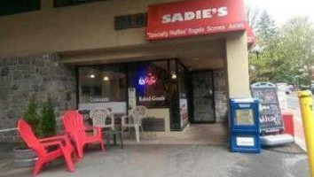 Sadie's Gourmet Waffles And More outside