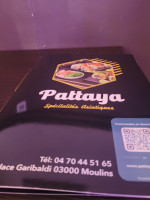 Pattaya menu