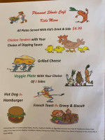Jane Reed's menu
