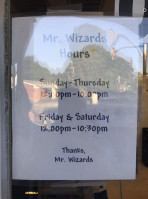 Mr Wizard's Frozen Custard And Yogurt food