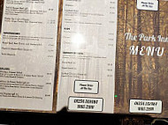The Park Inn menu