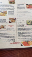 Chavela's Mexican Cuisine menu