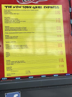The Point Park And Eats menu