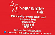 Riverside Kiosk menu