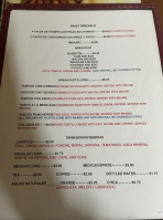 Taqueria Ruby menu