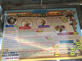 Tacos El Abuelo menu