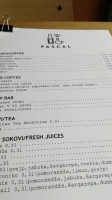 Pascal menu