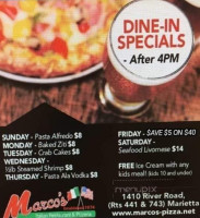 Marco's Pizza And food