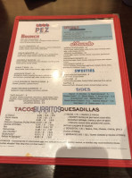 Loco Pez West Philly menu
