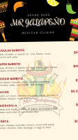 Mr. Jalapeno Food Truck menu