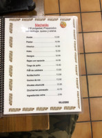 Fonda Mixcoac Y Panaderia menu