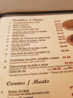 Arrieros Mexican Food menu