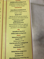 La Enchilada menu