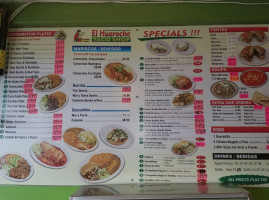 El Huarache Taco Shop food