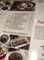 Peter Chang menu
