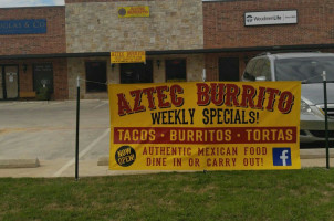 Aztec Burrito outside