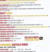 Tony Roni's Pizza Drexel Hill menu