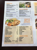 Asia Express Hibachi Wings menu