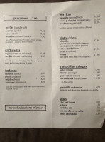 Taqueria Gramercy menu