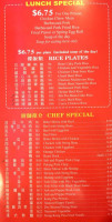 New Wing Fat Chinese menu