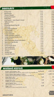 Pizza Baba menu