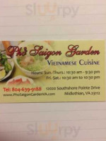 Pho Saigon Garden food