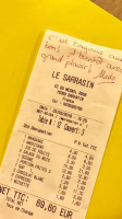 Le Sarrasin Barentin menu