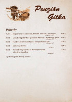 Gitka menu