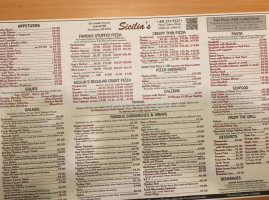 Sicilia's Pizzeria food