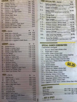 Asian Bistro Express menu