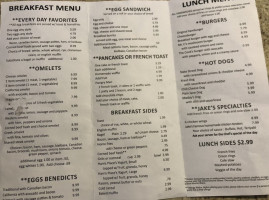 State Street Diner menu