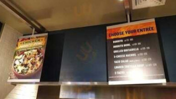 Qdoba Mexican Grill menu