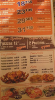 Pizza Sema menu