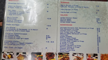 Grandma B.s. Cafe menu