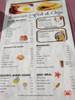 Beaverton Restaurant menu
