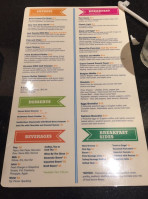 The Lodge Diner menu