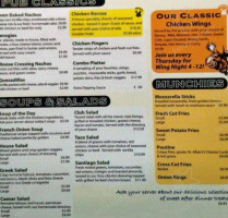Thirsty Moose Pub & Eatery menu