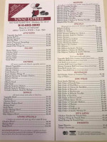 Tokyo Express menu