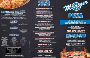 Mariner Pizza food