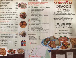 Dragon Express food