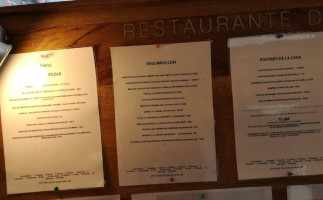 Dos Rios menu