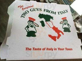 Two Guys From Italy menu