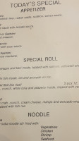 Sushi Nami Wayne menu