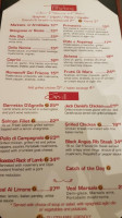 Del Friscos menu