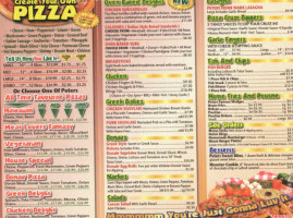 Peter's Pizza Gander menu