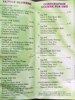 Thames Garden menu